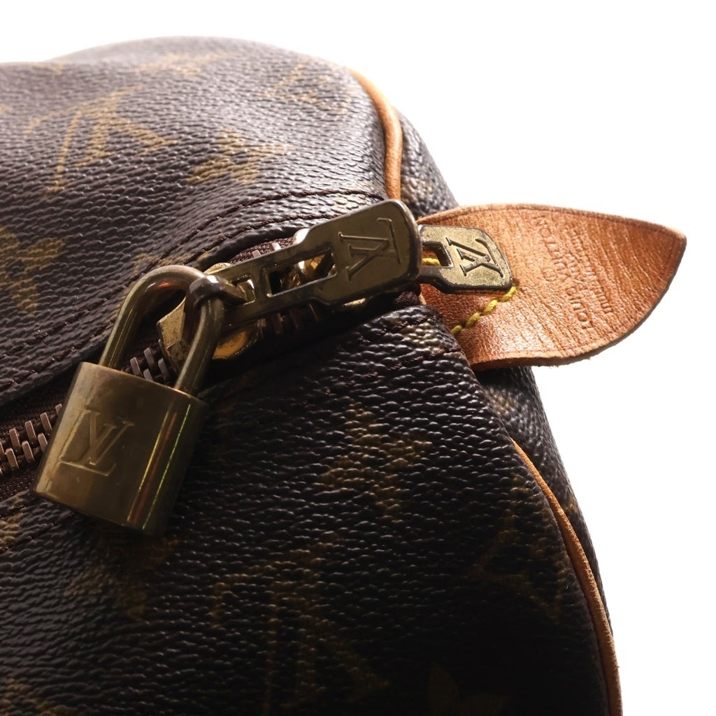 LOUIS VUITTON(ルイヴィトン) モノグラム キーポル55 PVC レザー ハンド ボストンバッグ ブラウン M41424 レディース