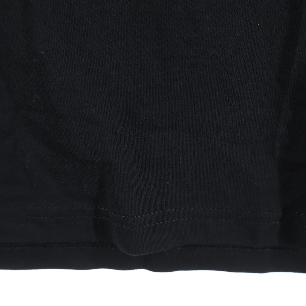 Maison Margiela(メゾンマルジェラ) 17AW インサイドアウト ステッチデザイン クルーネック半袖 Tシャツ カットソー ブラック S50GC0477 S22431