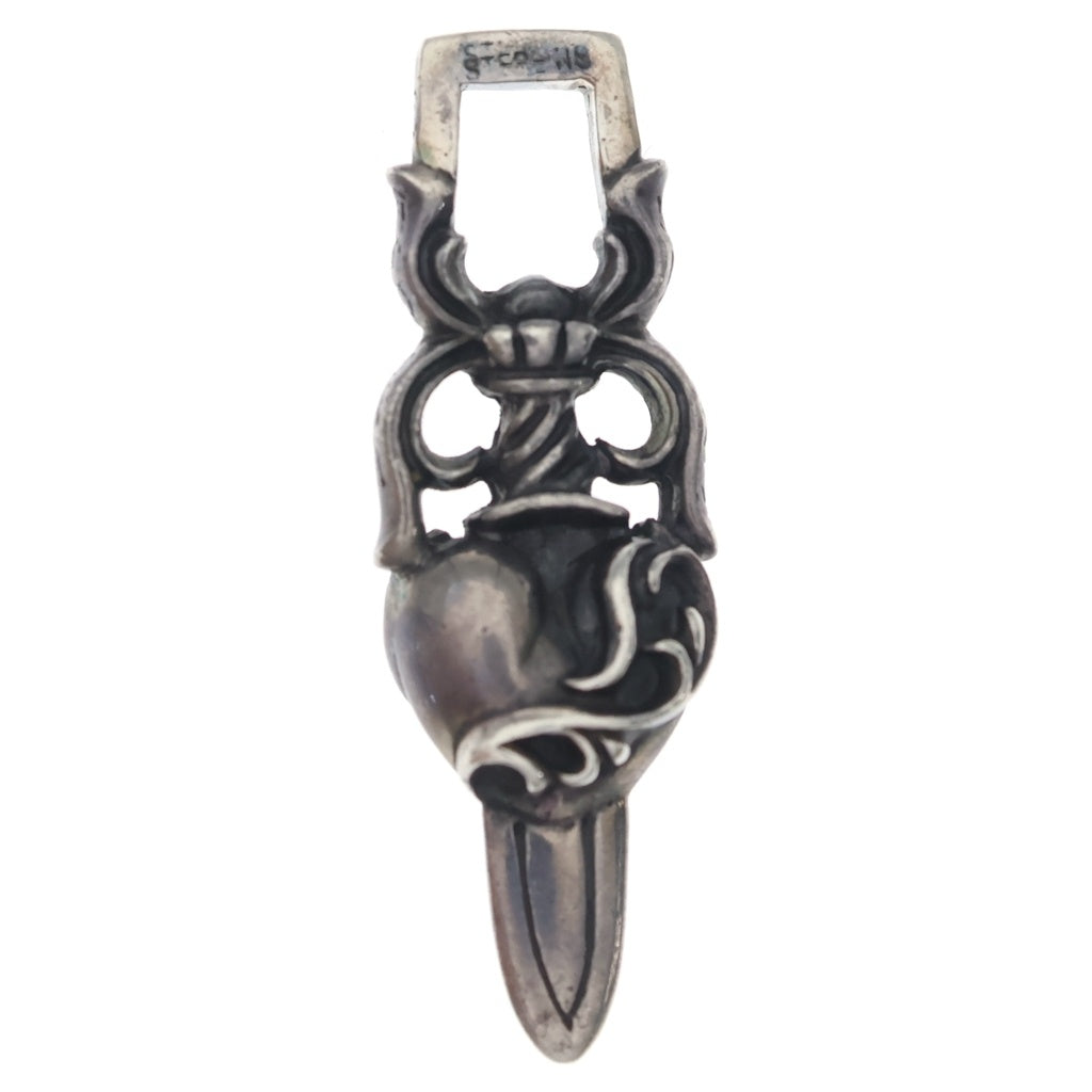 CHROME HEARTS(クロムハーツ) CHROME HEARTS ダガーハートペンダントトップ Ag925 9.8g