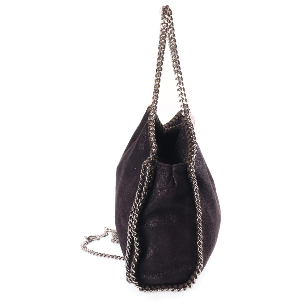 STELLA McCARTNEY(ステラマッカートニー) ファラベラ 2wayチェーンショルダーバッグ ハンドバッグ ブラック フェイクレザー 371223 レディース