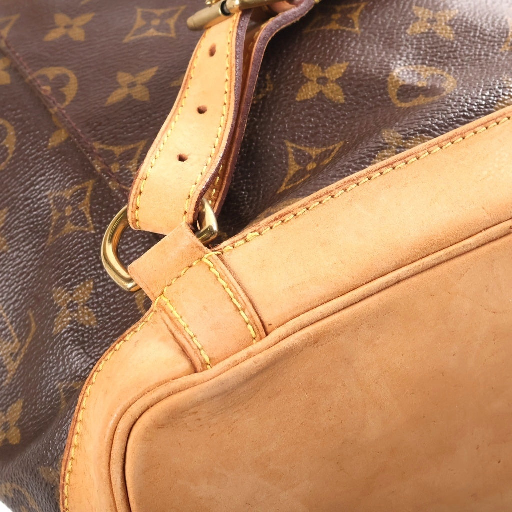 LOUIS VUITTON(ルイヴィトン) モノグラム モンスリMM リュック ブラウン PVC×レザー M51136 レディース