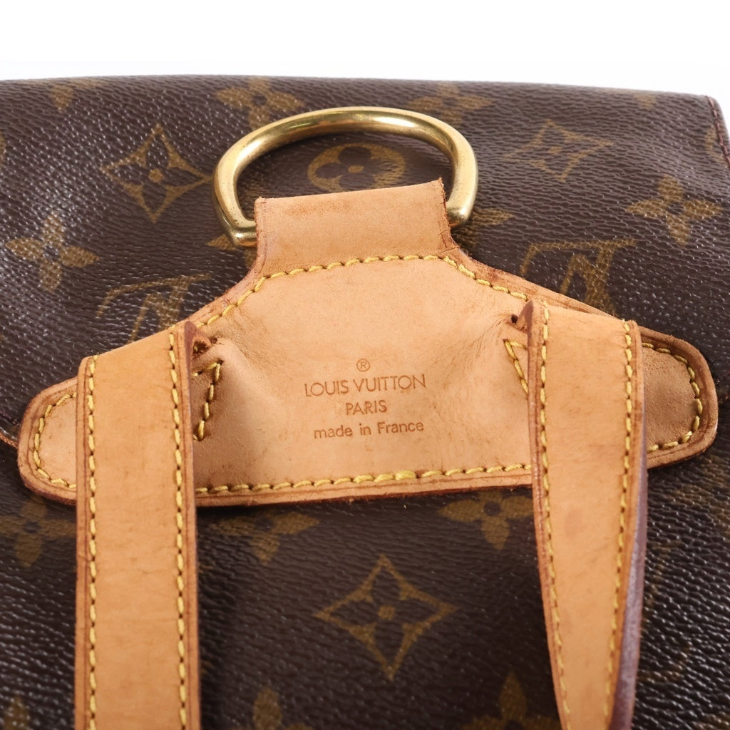 LOUIS VUITTON(ルイヴィトン) モノグラム モンスリMM リュック ブラウン PVC×レザー M51136 レディース