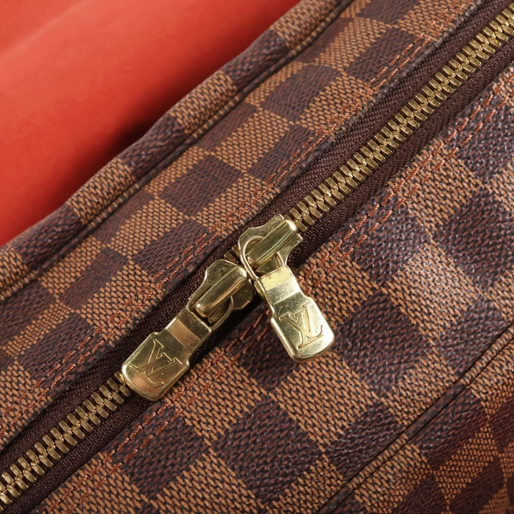 LOUIS VUITTON(ルイヴィトン) ダミエ ナヴィグリオ ショルダーバッグ ブラウン PVC×レザー N45258 レディース