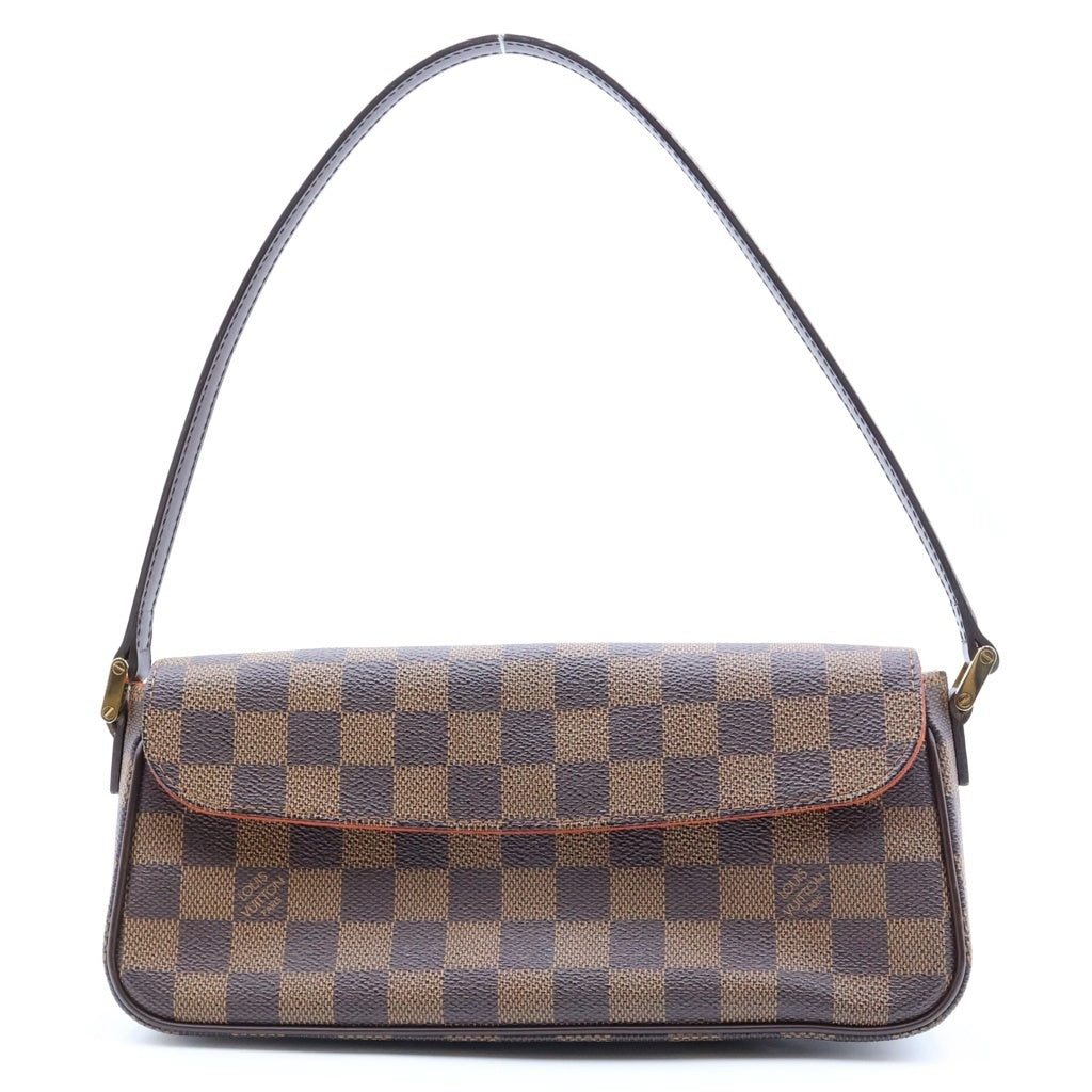 LOUIS VUITTON(ルイヴィトン) ダミエ レコレータ ハンドバッグ ブラウン PVC×レザー N51299 レディース