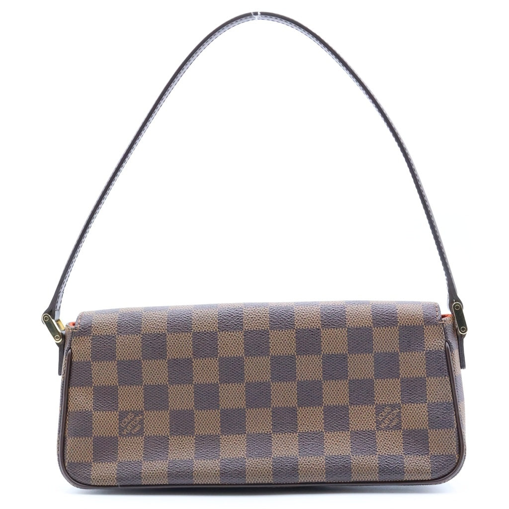 LOUIS VUITTON(ルイヴィトン) ダミエ レコレータ ハンドバッグ ブラウン PVC×レザー N51299 レディース