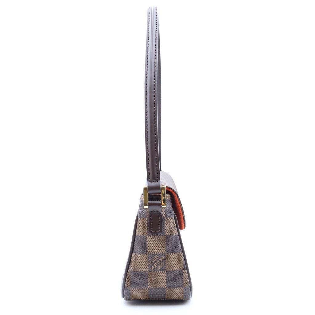 LOUIS VUITTON(ルイヴィトン) ダミエ レコレータ ハンドバッグ ブラウン PVC×レザー N51299 レディース