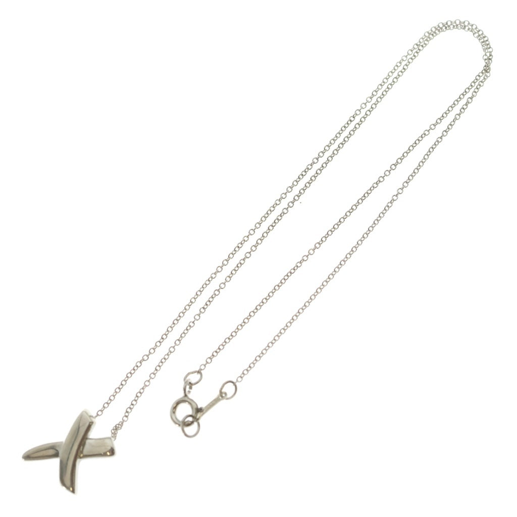 TIFFANY & Co.(ティファニー) パロマピカソ クロスネックレス ペンダント チェーン シルバー Ag925 レディース