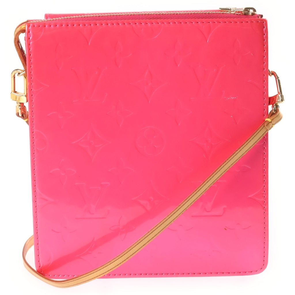 LOUIS VUITTON(ルイヴィトン) モノグラムヴェルニ モット ハンドバッグ エナメル ピンク M91137 レディース