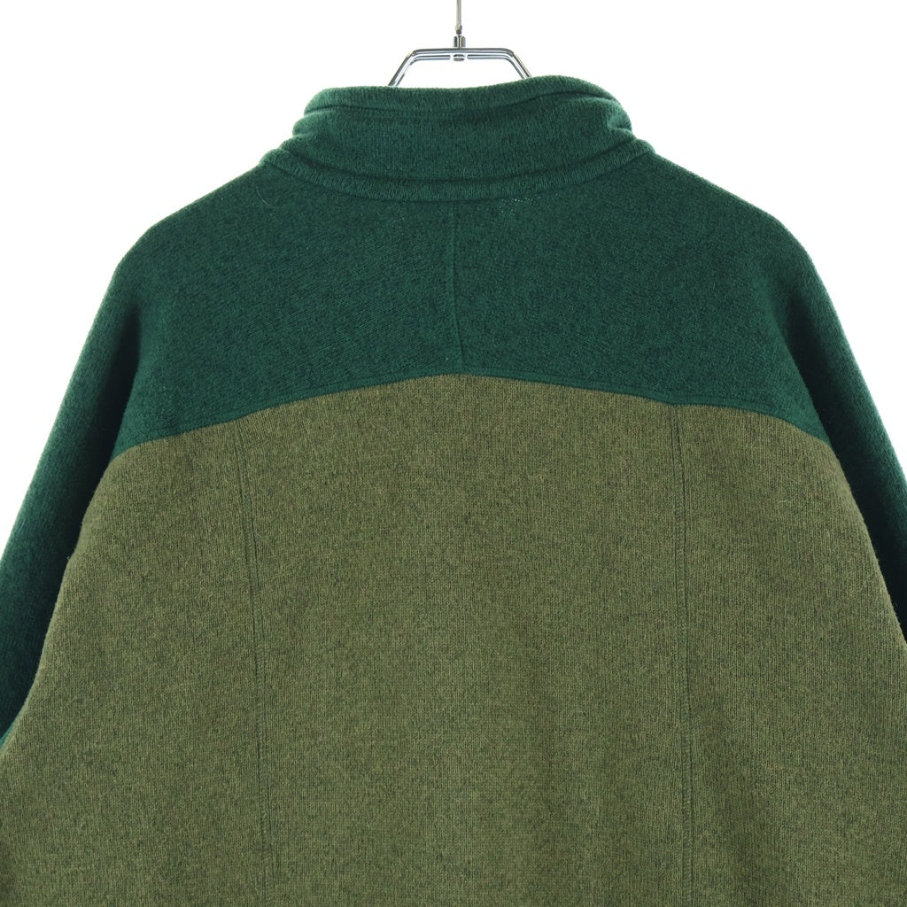 PATAGONIA(パタゴニア) 14AW Better Sweater ベターセーター ハーフジップ フリースジャケット 14年製 バイカラー グリーン 25521FA14