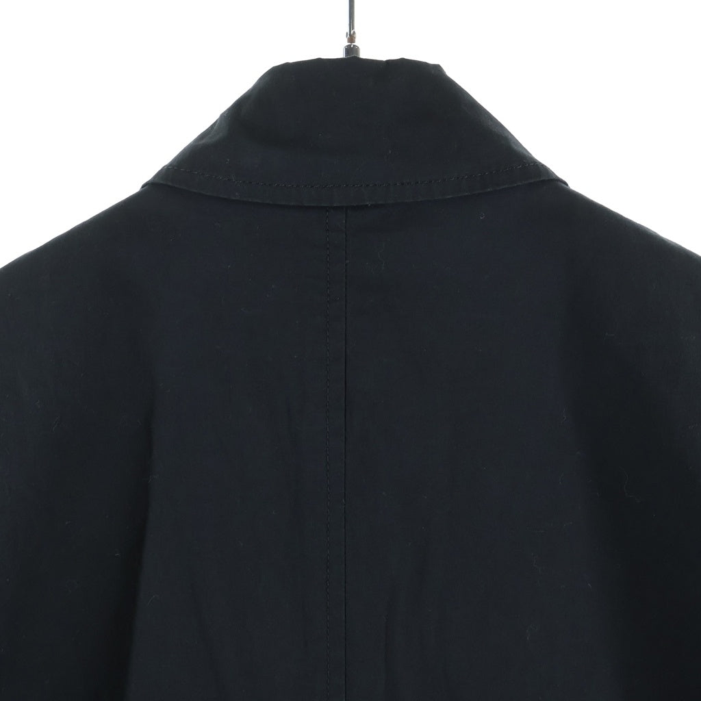 BURBERRY BLACK LABEL(バーバリー ブラックレーベル) サファリジャケット フロントポケット ブラック #L BMP25-219-09