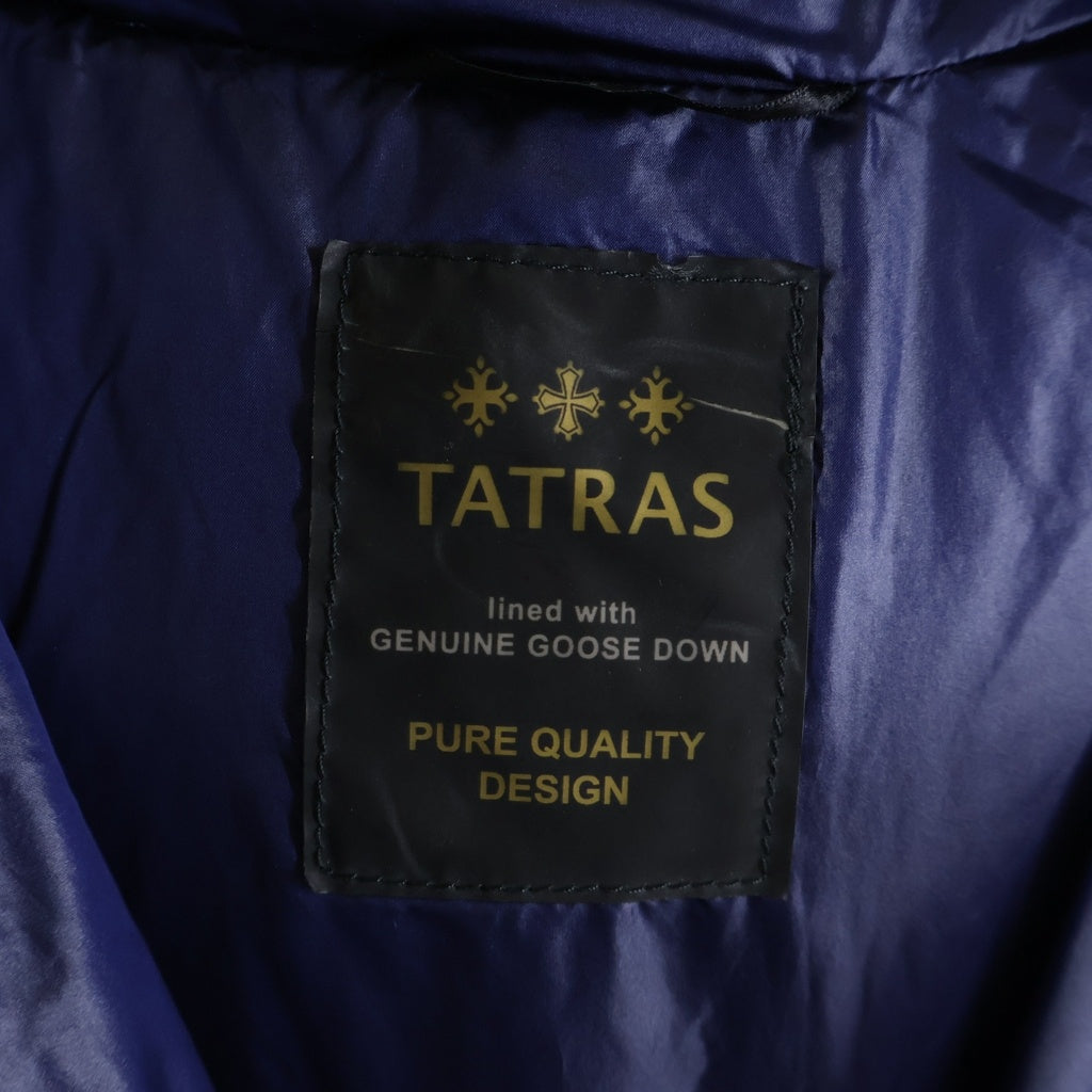 TATRAS(タトラス) ナイロンフーテッドダウンコート ダウンジャケット ブルー ネイビー #05 LTA16A4425 レディース