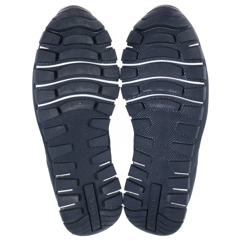 PRADA(プラダ) ローカットナイロンスニーカー シューズ ブラック #38 3E6386 レディース