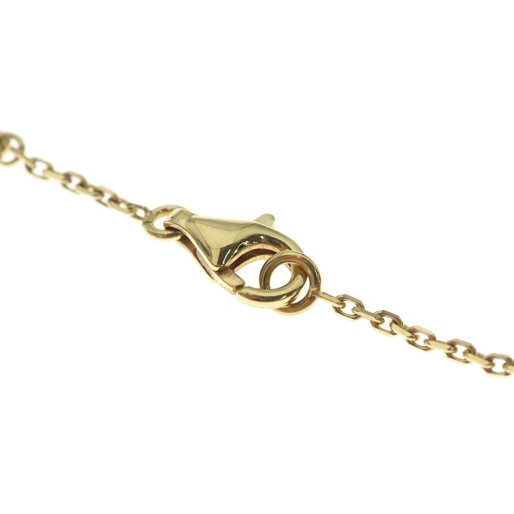 Van Cleef & Arpels(ヴァンクリーフアンドアーペル) ヴィンテージアルハンブラ マザーオブパール ネックレス K18YG イエローゴールド VCARA45900 レディース