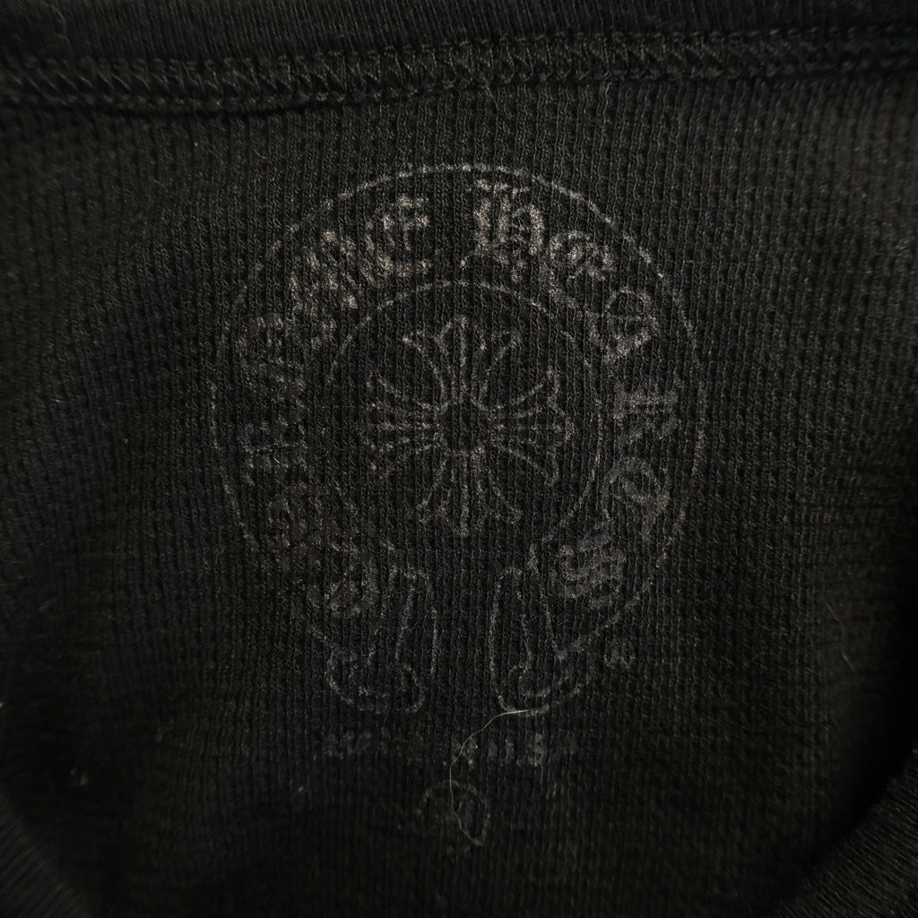 CHROME HEARTS(クロムハーツ) ×Deadly Doll サーマル プリント 長袖Tシャツ ロングスリーブカットソー ブラック #M レディース