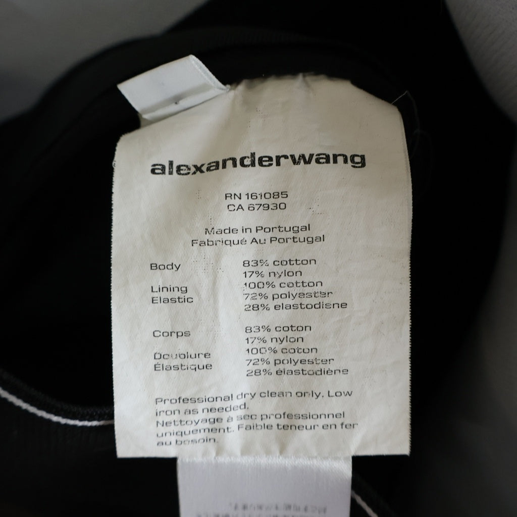 ALEXANDER WANG(アレキサンダーワン) サファリショート キュロットパンツ ブラック レディース 1WC1224450