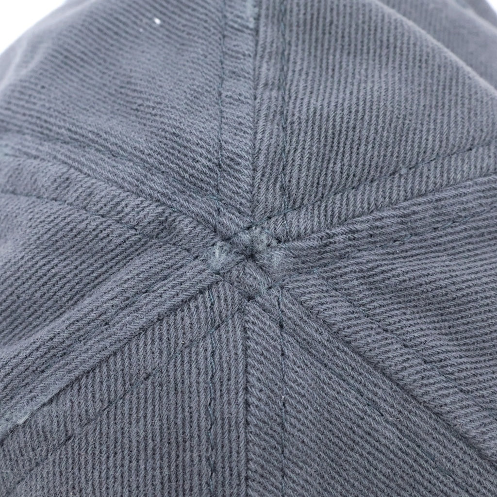 ALEXANDER WANG(アレキサンダーワン) ロゴ刺繍ダメージキャップ グレー #OS UWC1259022