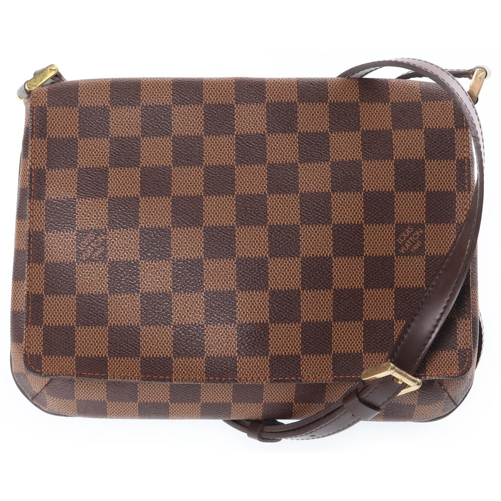 LOUIS VUITTON(ルイヴィトン) ダミエ ミュゼットタンゴ PVC レザー ショルダーバッグ ブラウン N51255 レディース