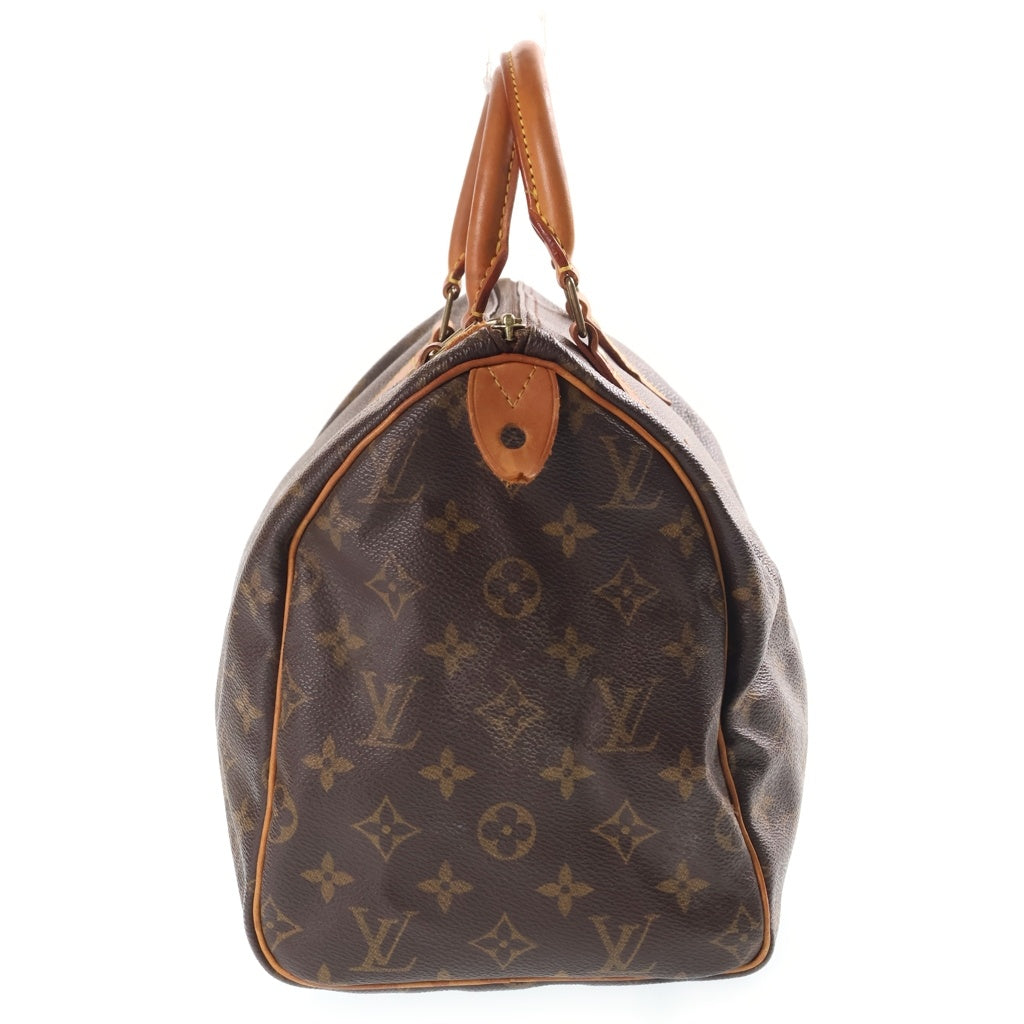 LOUIS VUITTON(ルイヴィトン) モノグラム スピーディ30 PVC レザー ハンドバッグ ブラウン M41526 レディース