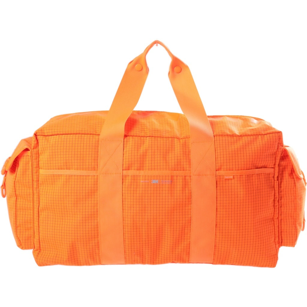 SUPREME(シュプリーム) 24SS Duffle Bag ダッフル ロゴプリント コーデュラ ナイロン バッグ オレンジ