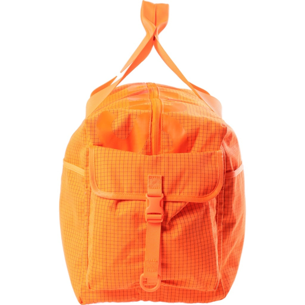 SUPREME(シュプリーム) 24SS Duffle Bag ダッフル ロゴプリント コーデュラ ナイロン バッグ オレンジ