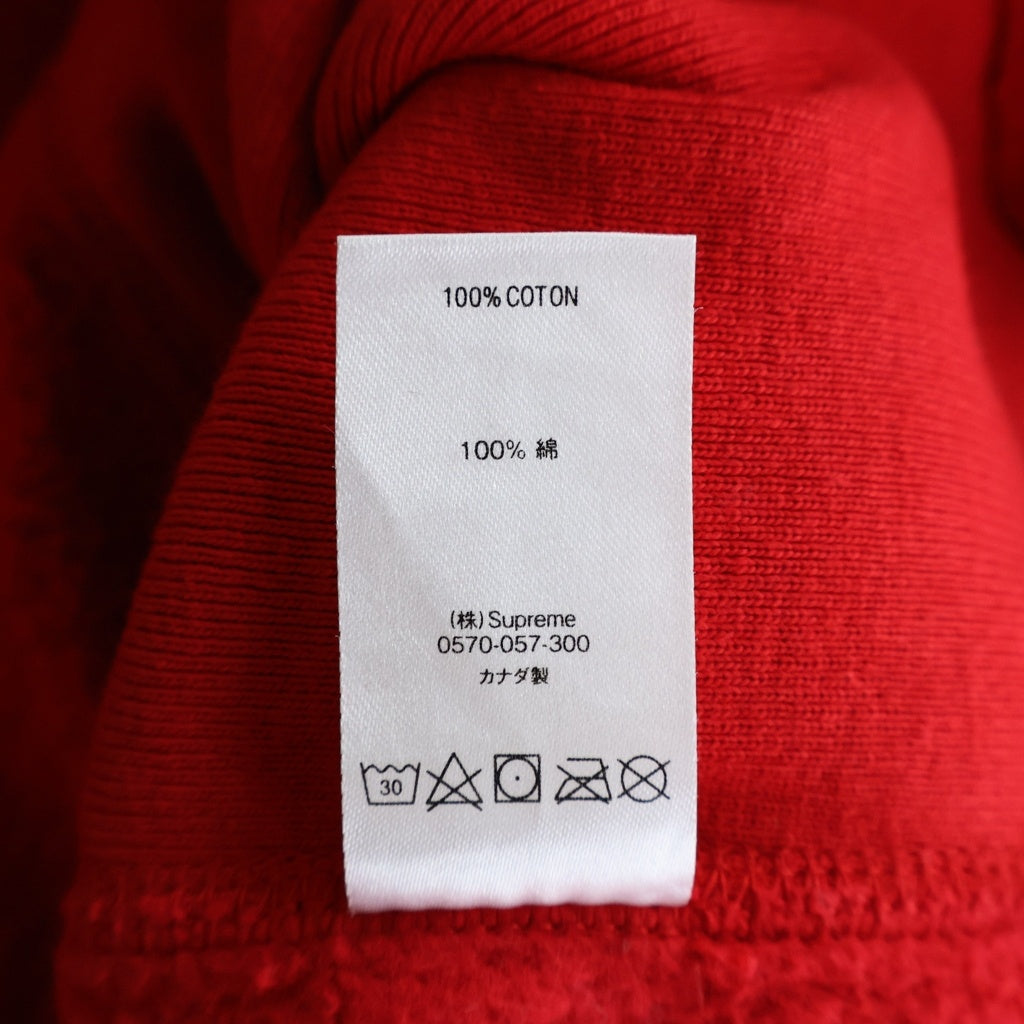 SUPREME(シュプリーム) 20AW Cross Box Logo Hooded Sweatshirt クロスボックスロゴ刺繍 プルオーバー スウェットパーカー フーディー レッド