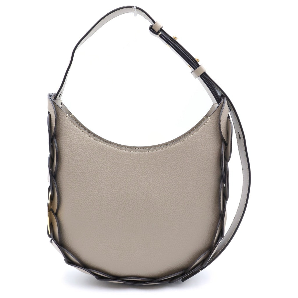 Chloe(クロエ) ダリル スモール 2WAYハンドバッグ ワンショルダーバック ベージュ レザー ゴールド金具 レディース