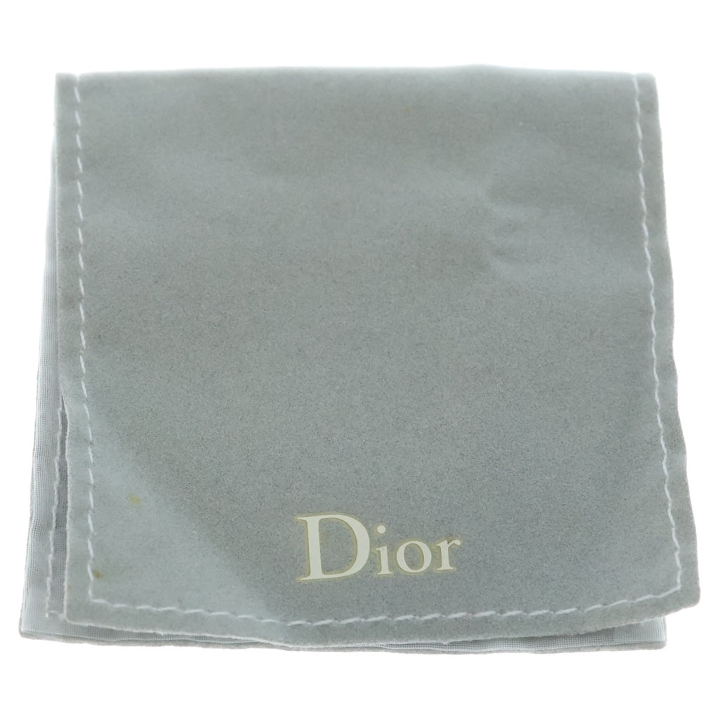 DIOR(ディオール) ハート ラインストーン ネックレス ペンダント チェーン シルバー レディース
