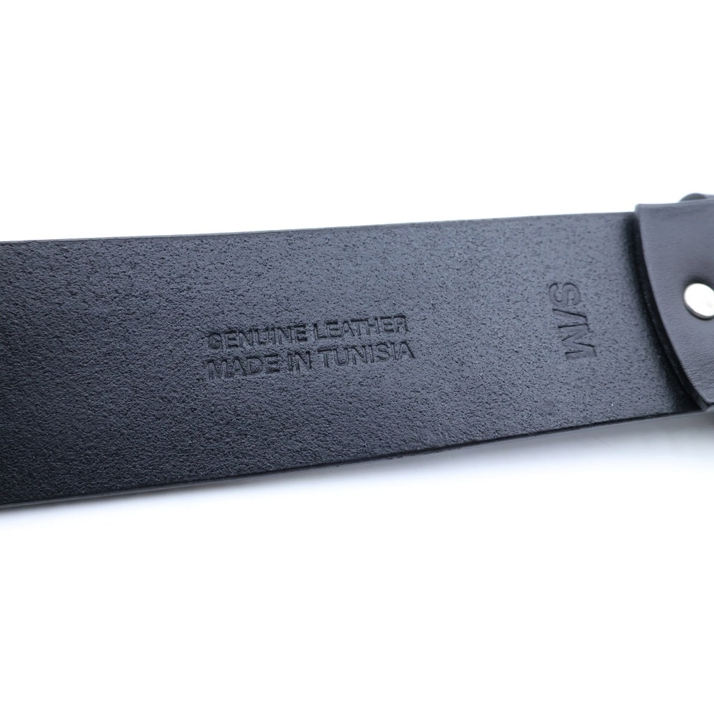 SUPREME(シュプリーム) 23SS Repeat Leather Belt リピート レザー ベルト ブラック