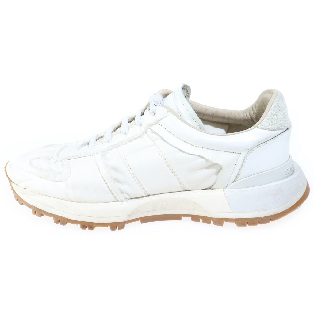 Maison Margiela(メゾンマルジェラ) 50-50 ランニング シューズ スニーカー ホワイト レザー S58WS0213