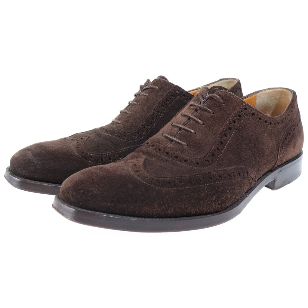 Berluti(ベルルッティ) ウィングチップ ビジネス シューズ レザー ブラウン