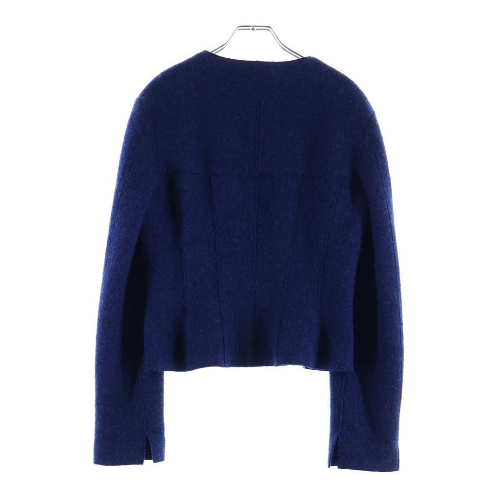 CHANEL(シャネル) ジャケット ジップ 99A ウール ブルー P13958