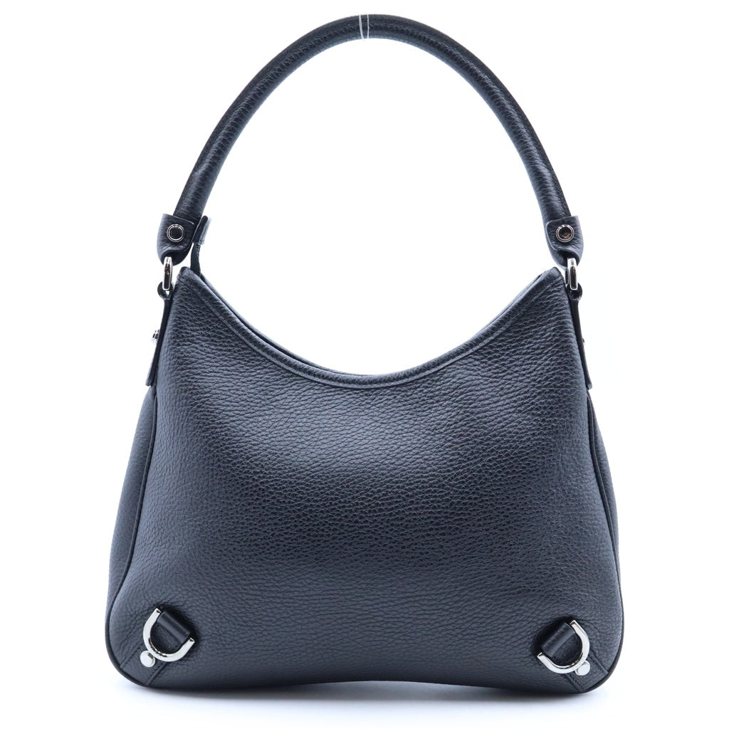 GUCCI(グッチ) アビー レザー ワンショルダーバッグ シルバー金具 ブラック 268637 レディース