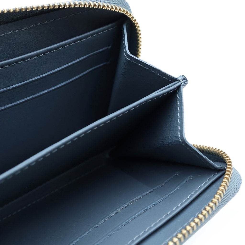 LOUIS VUITTON(ルイヴィトン) モノグラム ヴェルニ ジッピーコインパース コンパクトジップ 財布 エナメル ブルーグレー M93052 レディース