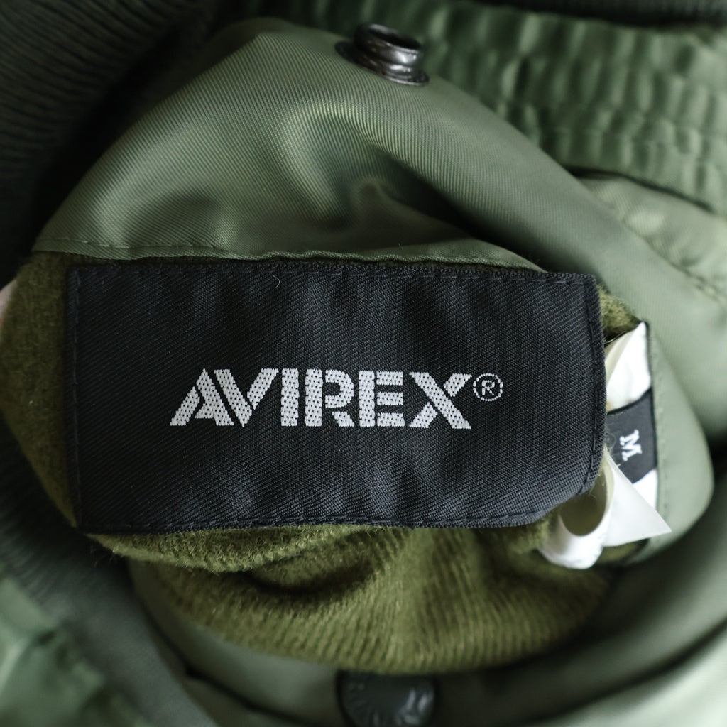 AVIREX(アヴィレックス) トムキャット MA-1 ボンバージャケット 中綿ブルゾン カーキ #M 783-3952033