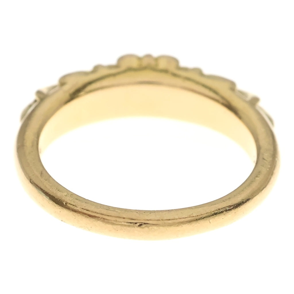CHROME HEARTS(クロムハーツ) 22K BABYCLSC P/DIA ベイビークラシック フローラルクロスリング PAVEダイヤ ゴールド BCA055