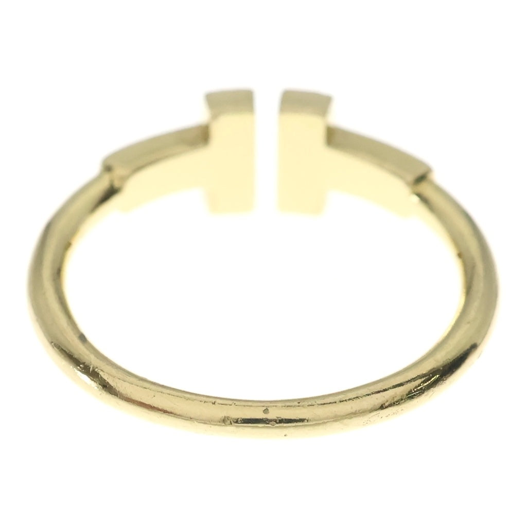 TIFFANY & Co.(ティファニー) Tワイヤー ダイヤリング イエローゴールド Au750YG #10 レディース