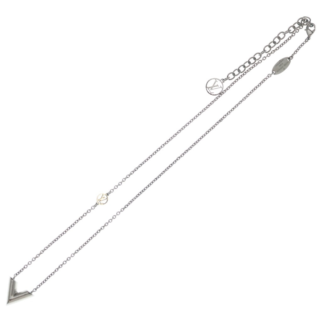 LOUIS VUITTON(ルイヴィトン) エセンシャルV ネックレス ペンダント チェーン シルバー M63197 レディース