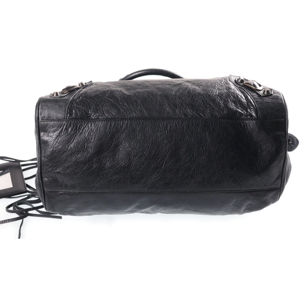 BALENCIAGA(バレンシアガ) クラシック ヴェロ 2wayハンドバッグ ブラック レザー 235216 レディース