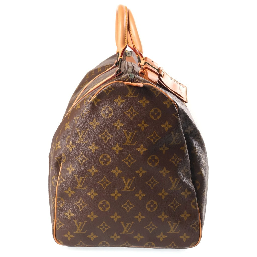 LOUIS VUITTON(ルイヴィトン) モノグラム キーポル55 ボストンバッグ ブラウン PVCレザー M41424