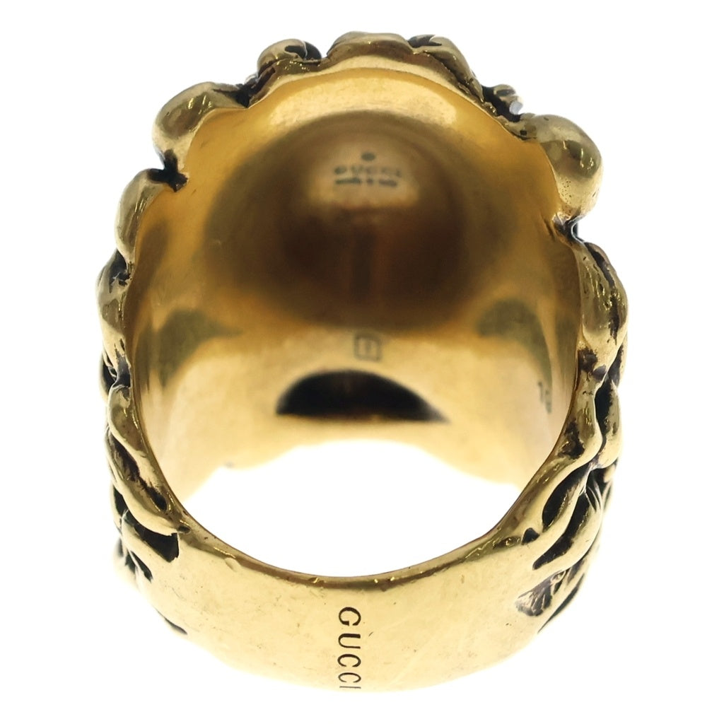 GUCCI(グッチ) ライオンヘッド リング ゴールド #19 GP レディース