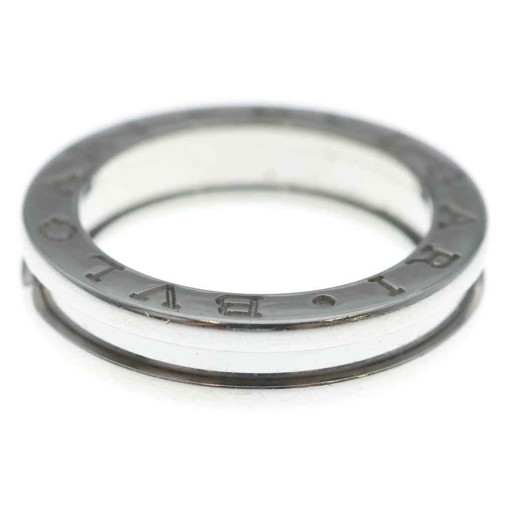 BVLGARI(ブルガリ) ビーゼロワン リング ホワイトゴールド Au750WG #50 レディース
