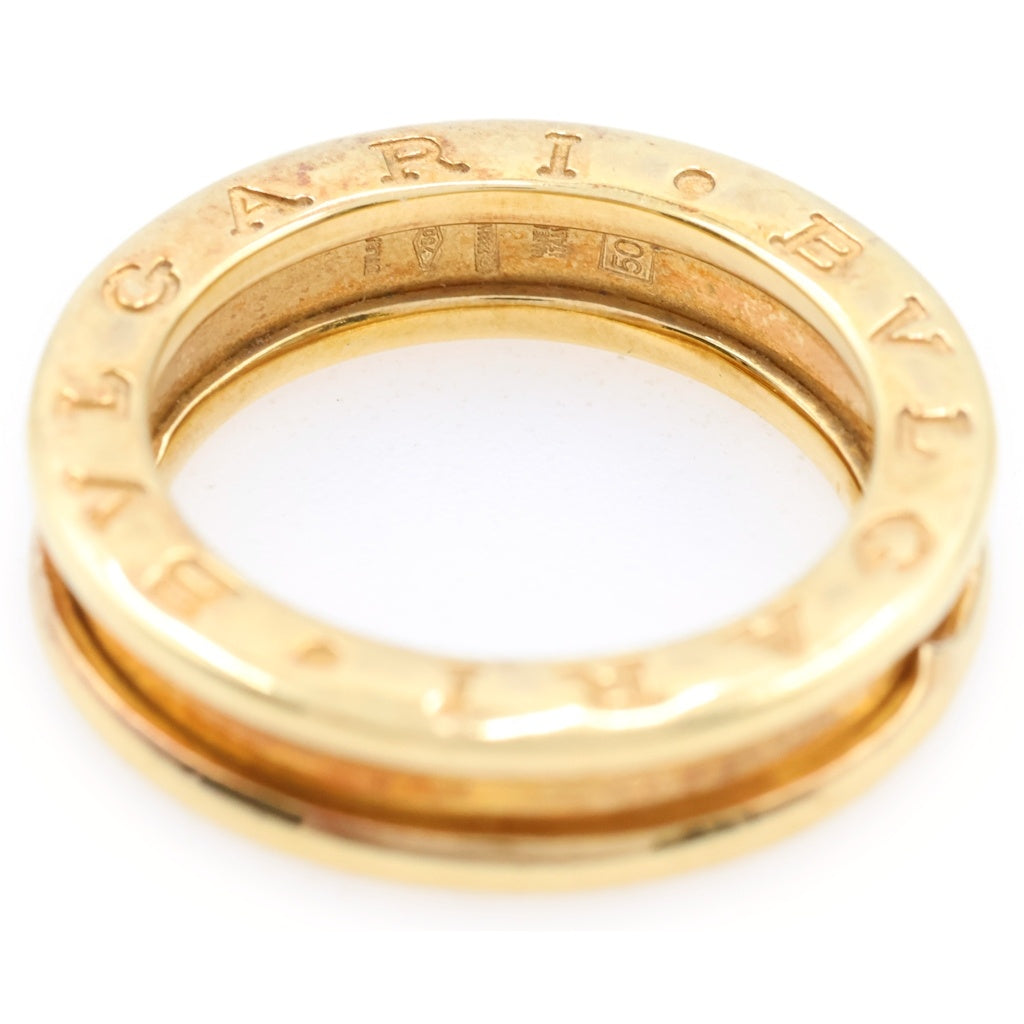 BVLGARI(ブルガリ) ビーゼロワン リング イエローゴールド #50 Au750YG レディース