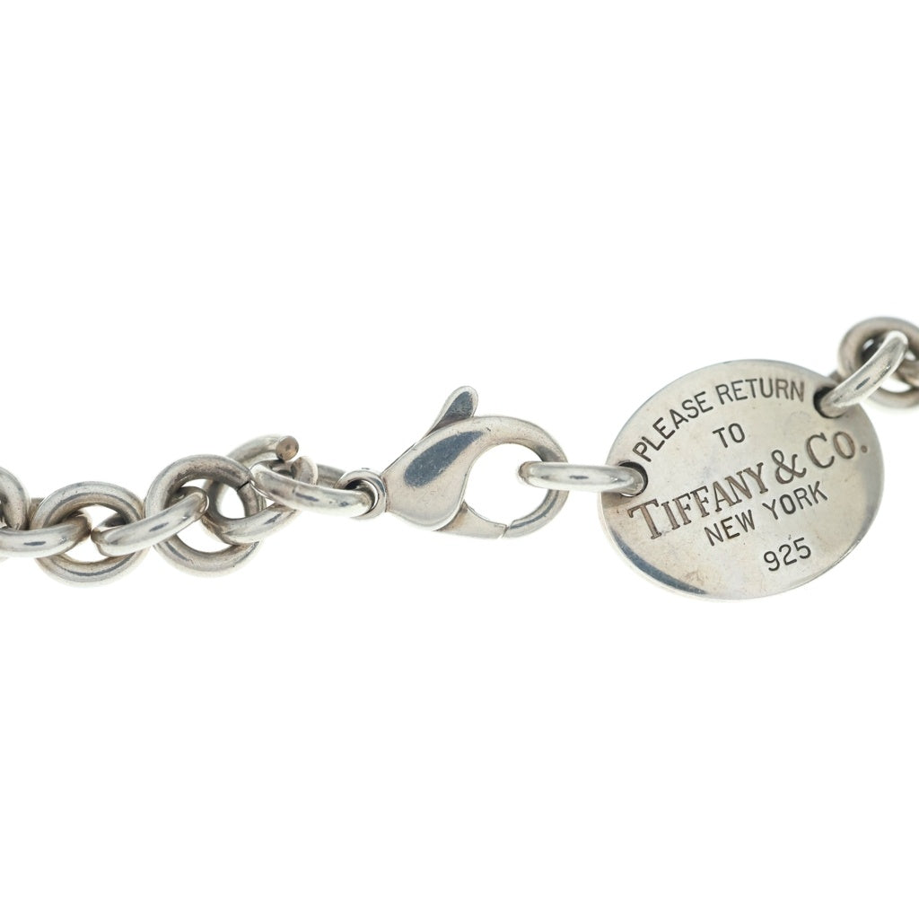 TIFFANY & Co.(ティファニー) リターン トゥ ティファニー オーバル タグ ネックレス Ag925 シルバー レディース