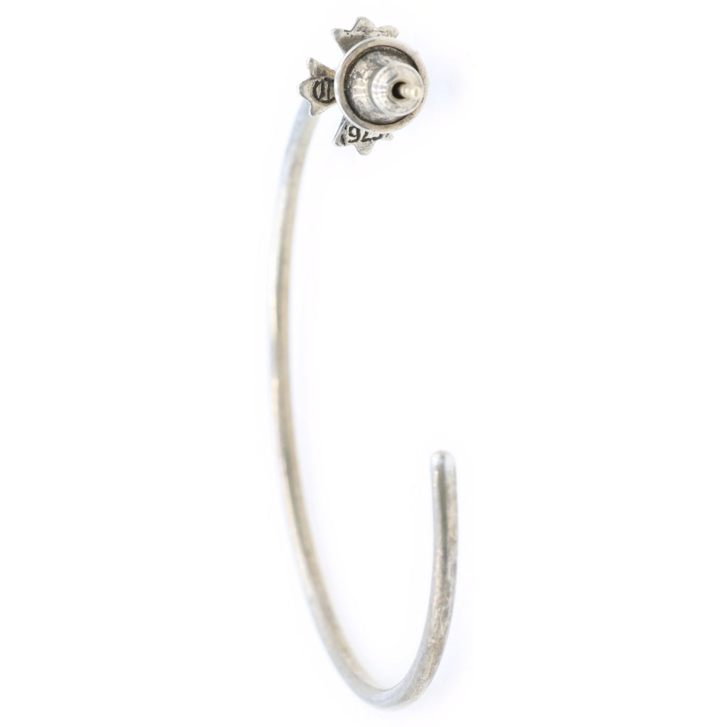 CHROME HEARTS(クロムハーツ) HOOP CH PLS CHプラス フープ ピアス シルバー BCA099