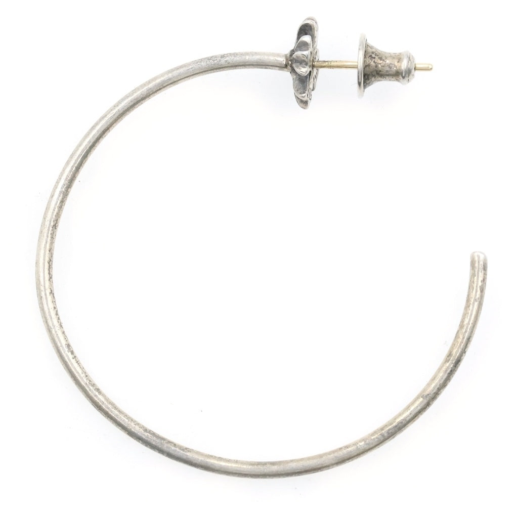CHROME HEARTS(クロムハーツ) HOOP CH PLS CHプラス フープ ピアス シルバー BCA099