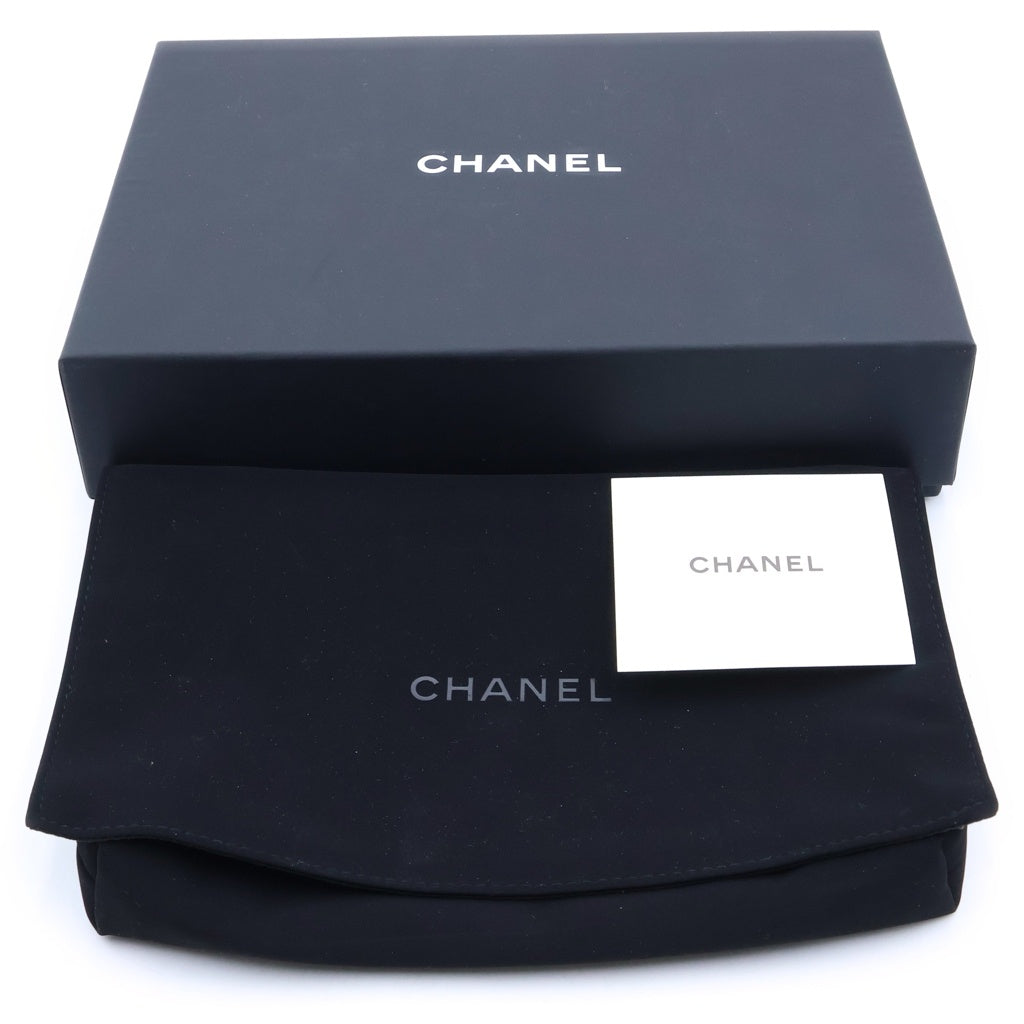 CHANEL(シャネル) マトラッセ チェーンウォレット ショルダーバッグ ブラック ラムスキン プレート AP0250 ゴールド金具 レディース