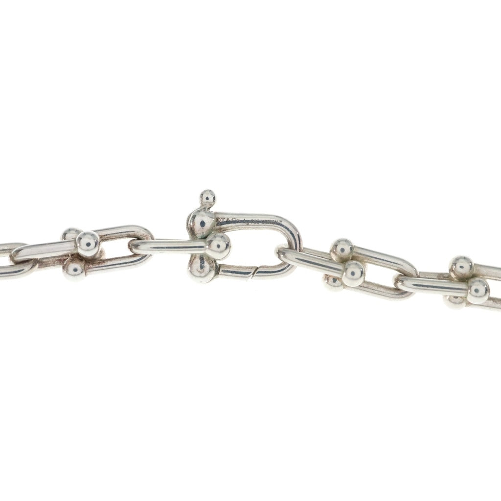 TIFFANY & Co.(ティファニー) ハードウェア ラップ ネックレス チェーン シルバー Ag925 レディース