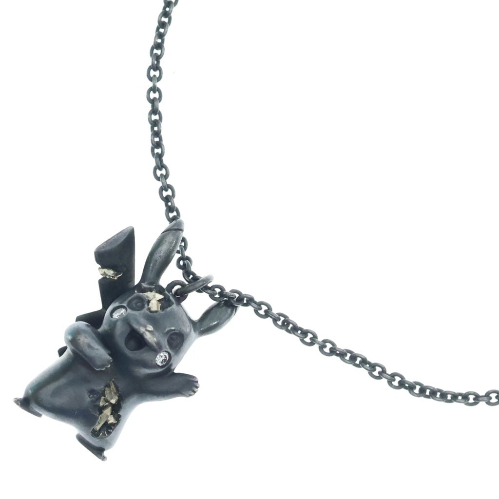 TIFFANY & Co.(ティファニー) ×ポケモン ダニエル アーシャム スタジオ いぶし化工 ピカチュウ ネックレス ペンダント チェーン SV レディース
