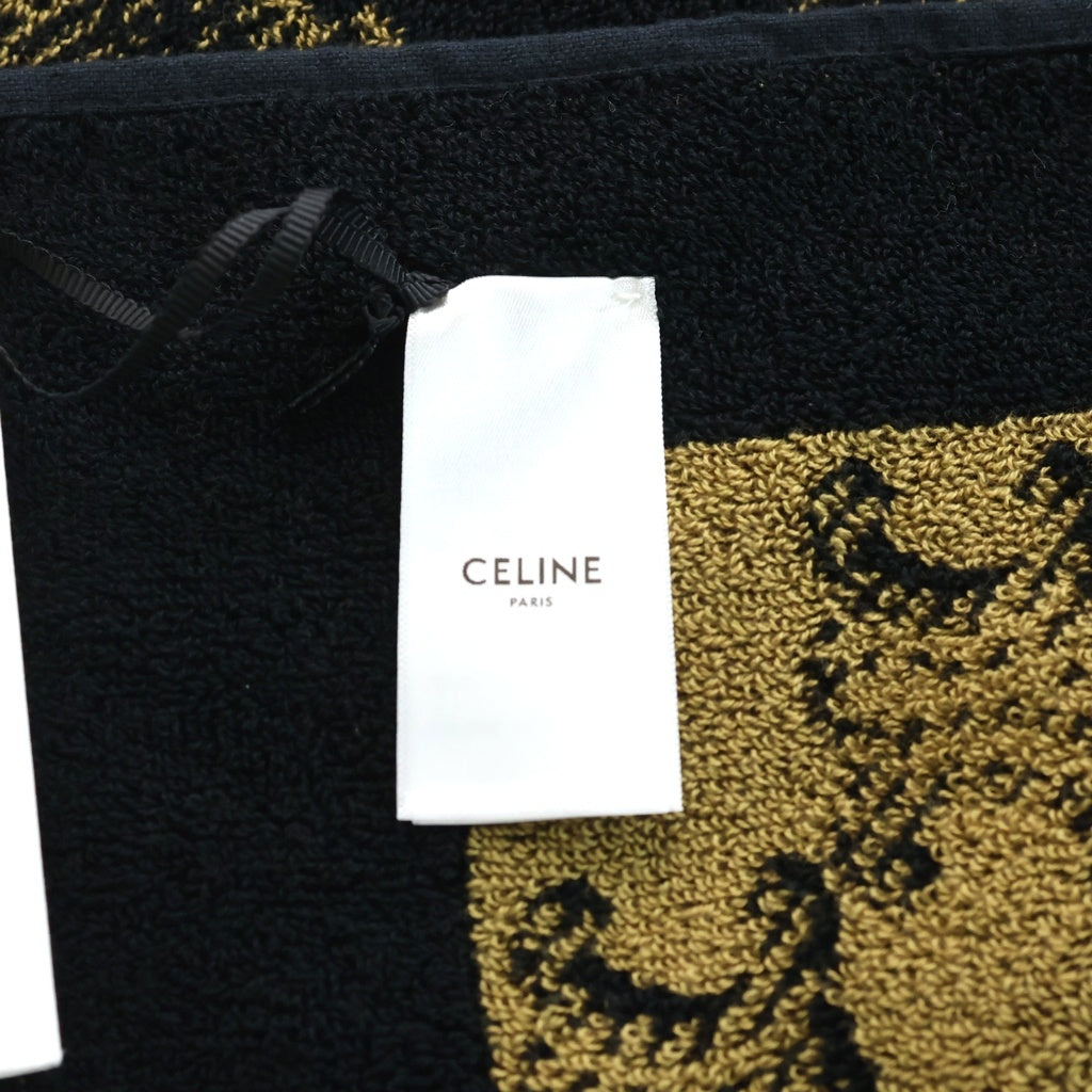 CELINE(セリーヌ) トリオンフ 総柄 バスタオル ブラウン×ブラック 29GAC115P