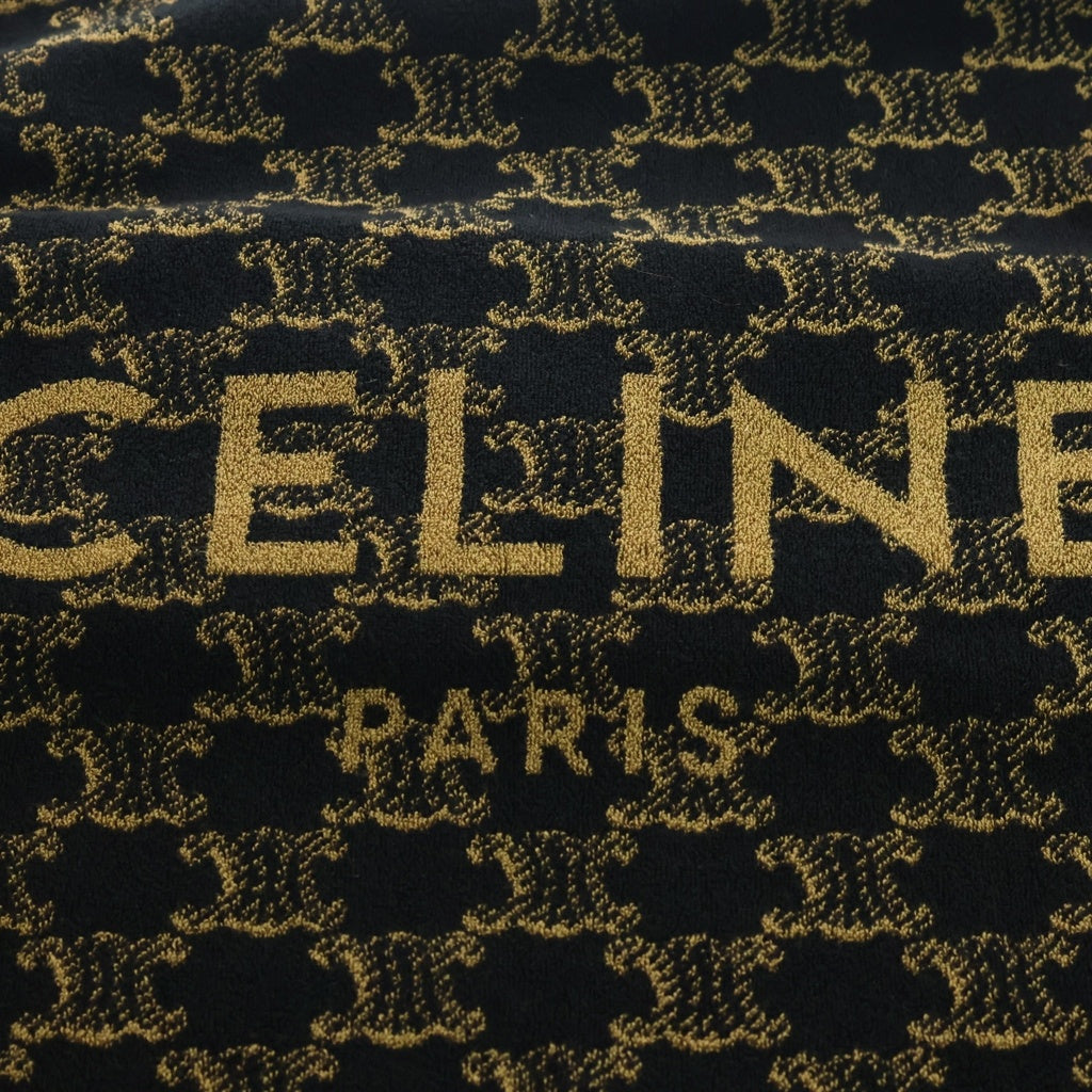 CELINE(セリーヌ) トリオンフ 総柄 バスタオル ブラウン×ブラック 29GAC115P